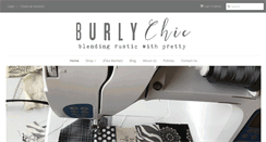 Desktop Screenshot of burlychic.com